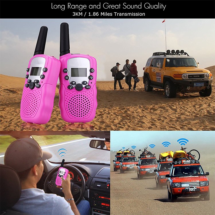 Kids Walkie Talkie Long Range and Great Sound Quality