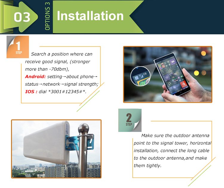 4g Signal Booster Home Use installation