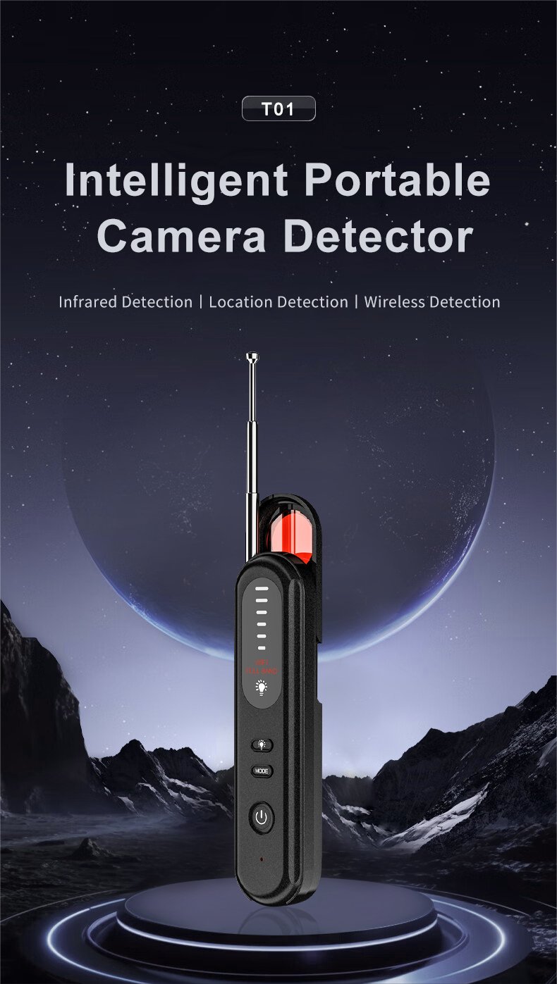 Signal detector intelligent Portable Camera Detector