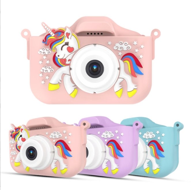 Kids Camera for Girls Christmas Birthday Gifts for Girls Age 3-6 Kids 1080P Video Multifunctional Digital Kids Camera